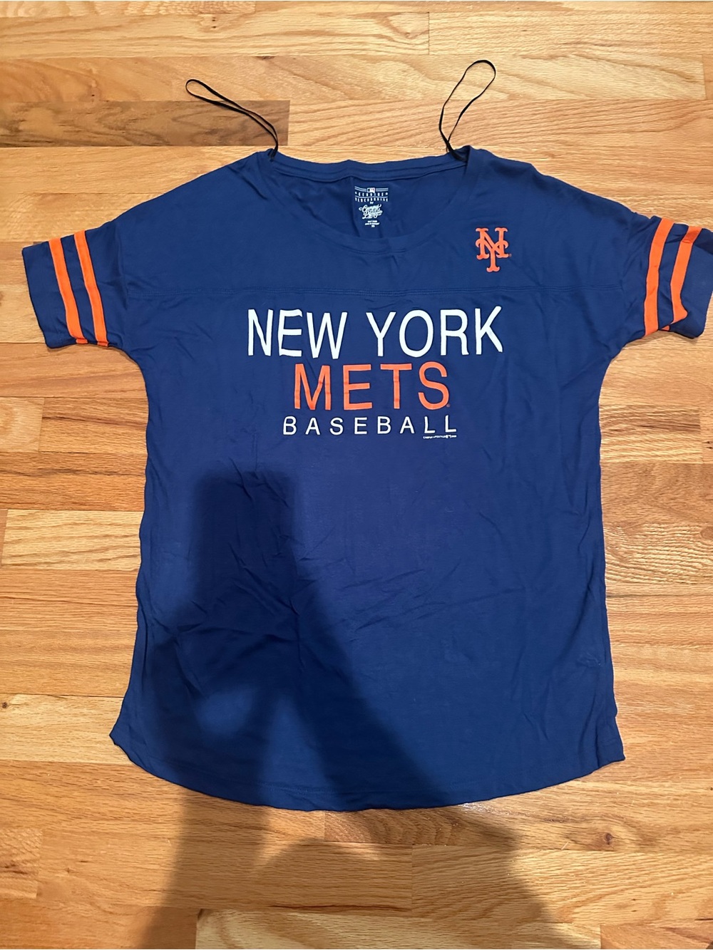 New York Mets Navy Blue Short Sleeve Tee